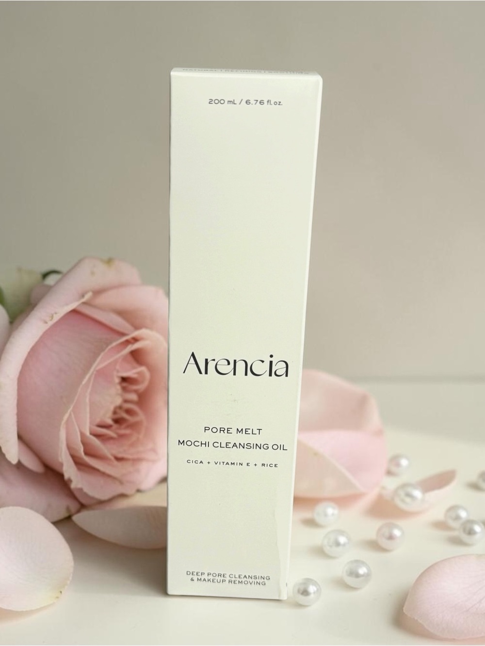 Arencia Pore Melt Mochi Cleansing Oil - 6.76 fluid Oz. BNIB